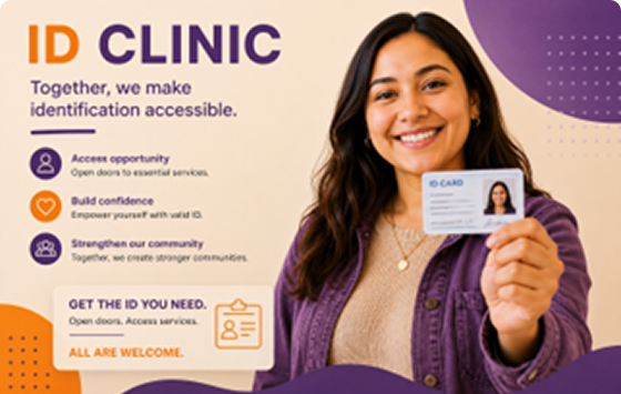 ID Clinic  event flyer